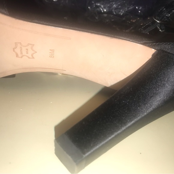 Woman’s Enzo Angiolini EADomenica Satin Black/Clear 8.5M NIB - Picture 12 of 16